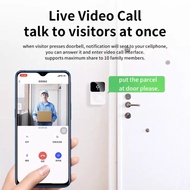 WIRELESS DOOR BELL with camera WiFi doorbell intelligent wireless doorbell infrared
