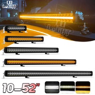 52inch  Off Road UTV Truck  Led Light Bar 860W Car Ford SUV 12V 24V Led Work Lights  White Amber LED