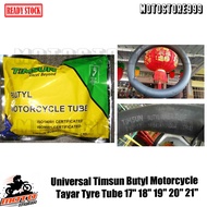 Universal Timsun Butyl Motorcycle Tayar Tyre Tube 17" 18" 19" 20" 21" READY STOCK