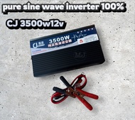 อินเวอร์เตอร์ เพียวซายเวฟ  3500w12v CJ Inverter pure sine wave 💯 เครื่องแปลงไฟ  สินค้าราคาถูกจากโรงงาน