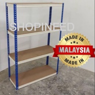 BOLTLESS RACK (BLUE & BEIGE) 1500Hx900Lx300 / 5' H x 3' L x 1' D / Storage rack / RAK besi