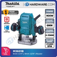 MAKITA MT M3601B ROUTER 3/8" 8MM 900W 27,000RPM