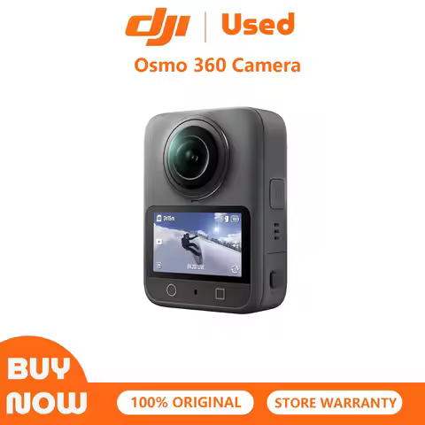 Refurbish Used DJI Osmo 360 Camera ,1-Inch 360° Imaging Native 8K Video 105GB Storage 120MP Photo 10