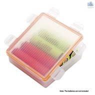 Waterproof Battery Storage Box Battery Holder Protective Case 4 Slot 18650 Battery Transparent Stron