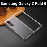 Galaxy Z Fold 6 / Z Fold6 Matte Transparent Crystal Clear Phone Case Cover