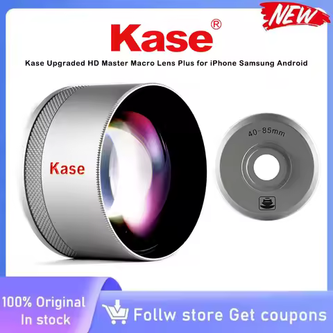 Universal Phone Macro Lens Kase HD Master 40-85mm Long Focus For iPhone 12-17 Samsung Pixel All Andr