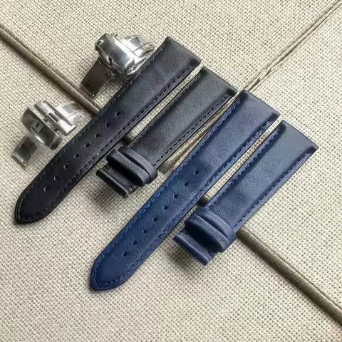 Watchband Leather Smooth Watch strap 19mm 20mm 21mm fit Tissot Mido T17 Prc200 Watches Accessories m