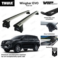 Thule Crossbar All New FORTUNER VRZ TRD 2016-2023 Wingbar EVO black Silver