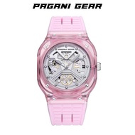 Pagani Gear Jam Tangan Lelaki Men's Rubber Quartz Watch PG-G2001