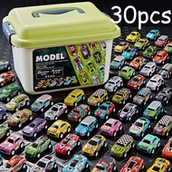 โมเดลรถเหล็ก 50 แบบ ชุดโมเดลรถพร้อมกล่องเก็บของ ของเล่นเด็ก ของเล่นรถแข่งในกล่อง รถของเล่นเด็ก. โมเดลรถแข่งและรถมินิ
