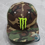 Topi Monster Fox Energy Army,  Original Import