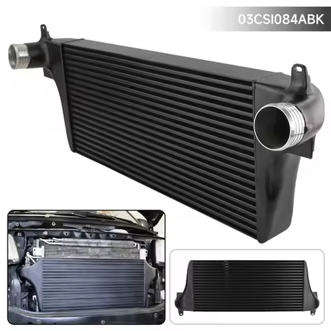 Intercooler Black Competition Performance Fits For Volkswagen VW T5 T6 2.0 TSI EVO2 II 11-16