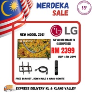 [DELIVERY KL, KLANG VALLEY ONLY] [2021NEW] LG 50 Inch Series Smart UHD TV with AI ThinQ® Quad Core Processor 4K 50UP7750