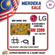 [DELIVERY KL, KLANG VALLEY ONLY] [2021NEW] LG 50 Inch Series Smart UHD TV with AI ThinQ® Quad Core P