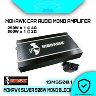 MOHAWK Car Audio SILVER SERIES 500W MONO Amplifier - 19MS500.1