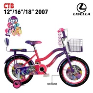 MINI 12 INCH Girls' Bike 16 INCH/ 18 INCH LISELLA/