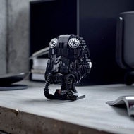 Compatible Building Blocks Star Wars 75274 Titanium Fighter Pilot Helmet Mask Boy Assembled Toys