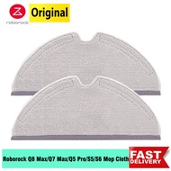 Original Roborock S5 Max Accessories Mop Rag For roborock S6 Pure S6 MaxV S51 S50 S55 S4 Q8 Max Q5 P