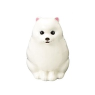 日本Magnets可愛動物系列造型陶瓷筆筒花瓶擺飾(白貴賓狗)