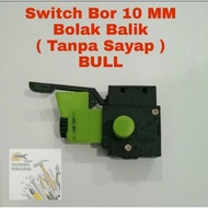 GREEN BULL 10MM Reversible Drill Switch - Drill Switch 10MM RightKiri Without Wings
