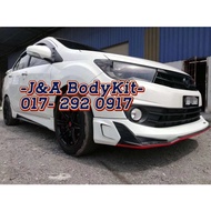 Perodua Bezza 2016 &amp; 2020 Drive 68 One Set Bodykit With Paint (Including Rubber Lining)