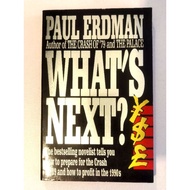 What's next? How to prepare for the crash Of 89 Book By Paul erdman