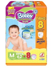 Tã quần Bobby M62+8 (từ 6- 11kg)