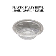 Liventis Plastic Bowl 50pcs/100pcs Mangkuk Plastik Laksa Cendol Party Disposable Tableware