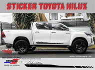 STICKER TOYOTA HILUX AKSESORIS TOYOTA HILUX