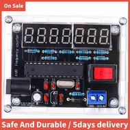 Frequency Meter,10MHz Frequency Meter DIY Kit Frequency Counter AVR Frequency with Shell Counter 0.0
