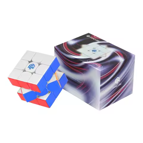 [Picube] GAN15 Maglev UV Stickerless Magnetic Speed Cube 3x3 Professional Gan 15 Magic Cube Puzzle T
