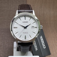 [Original] Citizen NJ2180-11A Automatic Titanium Analog Date Leather Strap Men Watch