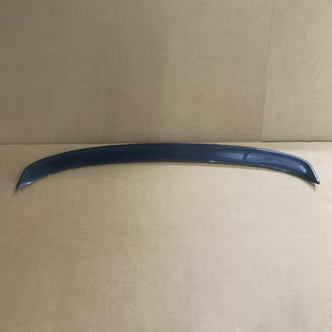 OEM Style Carbon Fiber Rear Spoiler Addon For Honda Civic Type-R FL5 Tuning Trunk Wing Splitter Lip 