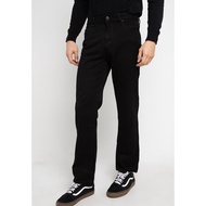 TRIPLE Non Stretch Regular Fit Super Black Jeans (BA 888-23)