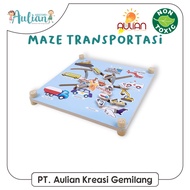 Education Toys - MAZE Transportation / Children Toys / Wood Toys / AULIAN KIDSTORE