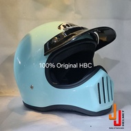 HBC Cakil Solid Helmet Plain/ + Pet (Matt Matte/) (100% Original HBC)