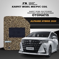 Royal Mart - Toyota Alphard Hybrid 2023 Car Carpet Full Set/Premium Vermicelli Noodle Carpet Anti Slip PVC Mat Car Interior Accessories