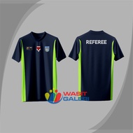 FULL LOGO BASKETBALL REFEREE SHIRT Md: SIDE LIST (FIBA-INA-PERBATION-REFEREE)