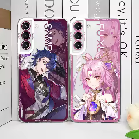 Honkai Star Rail Sampo Jing Yuan Kafka Phone Case For Samsung Galaxy S20 Plus S21 FE S22 S23 S24 S25