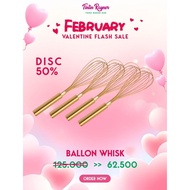 50% BALLON WHISK GOLD