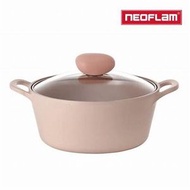 韓國製造Neoflam Sherbet系列 22cm雙耳湯鍋(IH適用|不挑爐具|可直火)