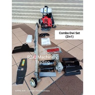 RZiQ COMBO SET MESIN RUMPUT Ogawa BG430DT + Mata Gembur Tanah/Mata Bajak Tanah (Ogawa Backpack brush