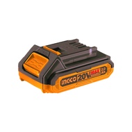 INGCO  แบตเตอรี่ 20V ขนาด 1.5 AH 2 AH 4AH 5AH รุ่น FBLI2001 FBLI2002 FBLI2003  แท่นชาร์จแบตเตอรี่ รุ