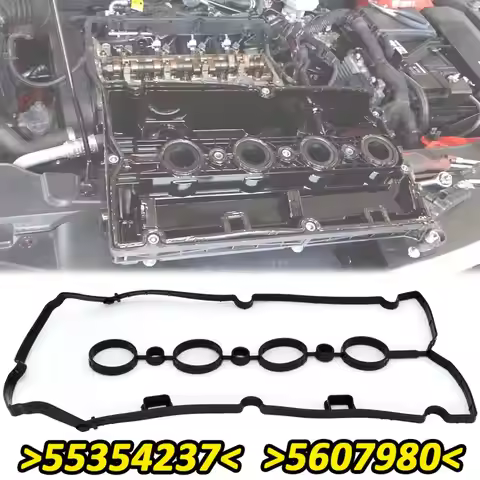 Car Rubber Engine Valve Cover Gasket For Chevrolet Cruze Aveo Aveo5 Sonic Opel Saturn Astra H J Cors