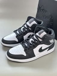 Jordan Air Jordan 1 Mid SE"Panda Elephant" 男裝 黑白