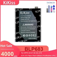 KiKiss Mobile Phone Battery For OPPO A5 A7 A8 A3s A7S A7X A7X F9pro F9(4+128G)C2 Pro/Realme 2 Pro ,B