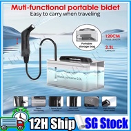 2.3L Bidet Spray Portable Electric Bidet Rechargeable Travel Portable Bidet For Personal Hygiene Cle