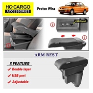 HC CARGO Proton Wira HC-13 Comfort Adjustable ArmRest (3 USB & LED)