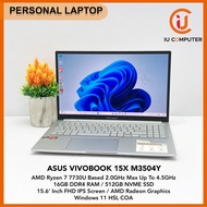 ASUS VIVOBOOK 15X M3504Y AMD RYZEN 7 7730U 16GB RAM 512GB NVME SSD USED LAPTOP REFURBISHED NOTEBOOK