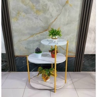 3-tier corner table 3-tier oval corner table